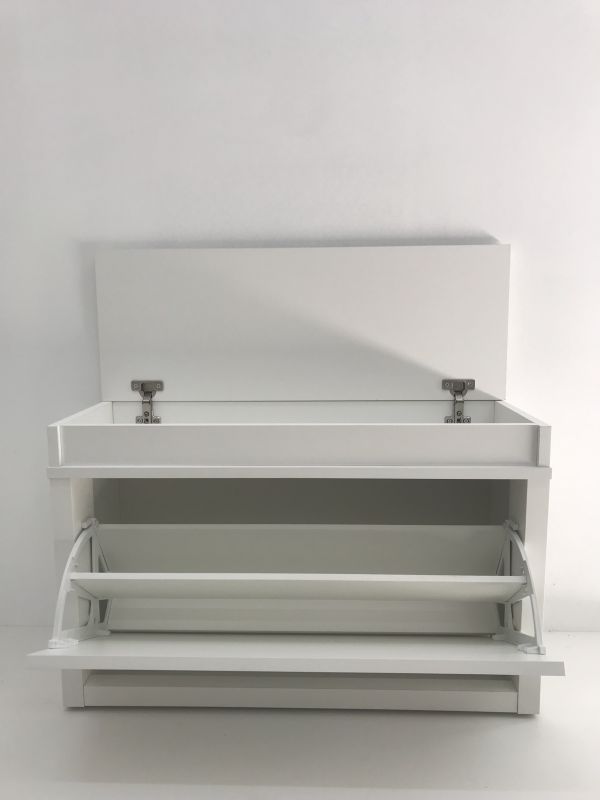 Тумба для обуви Элана-1к.80 (белая)