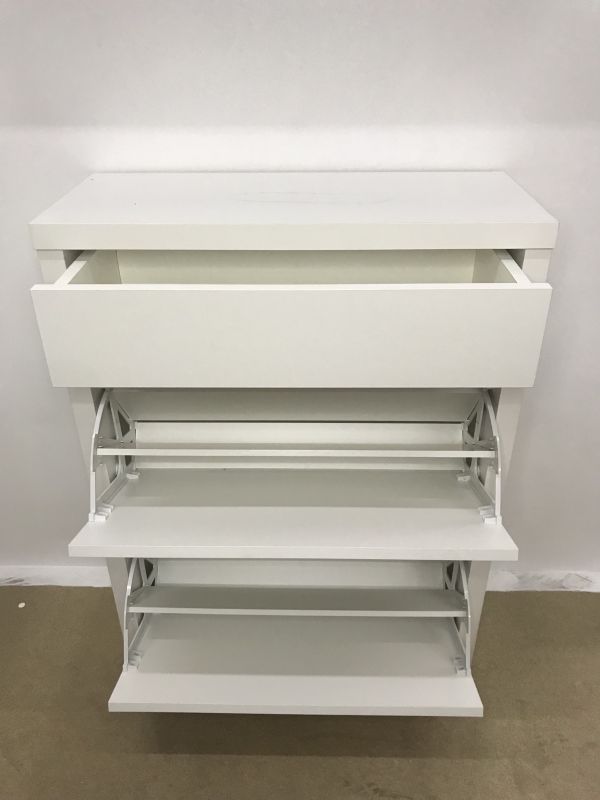 Тумба для обуви Элана-2.70ш (белая)