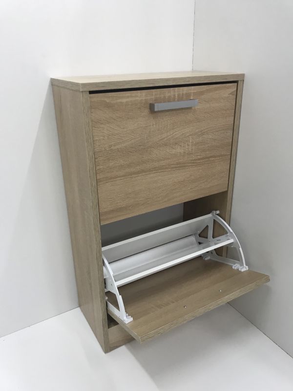 Тумба для обуви Анрат "Элана 2.90т", ширина 900мм, (дуб сонома)