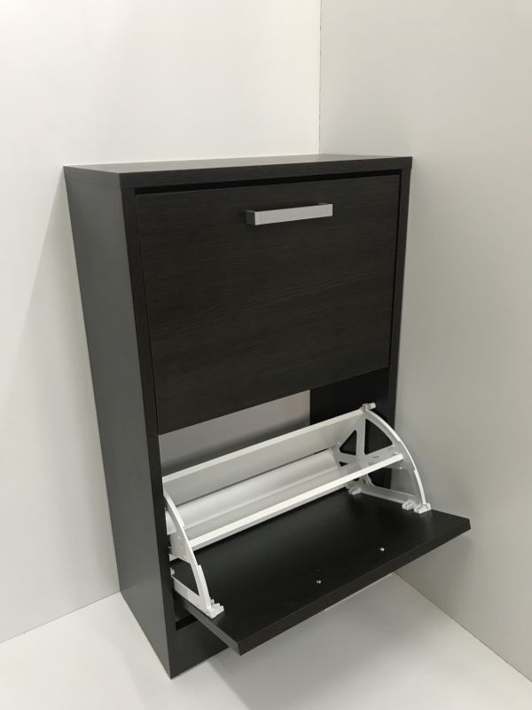 Тумба для обуви Анрат "Элана 2.90т", ширина 900мм, (венге магия)