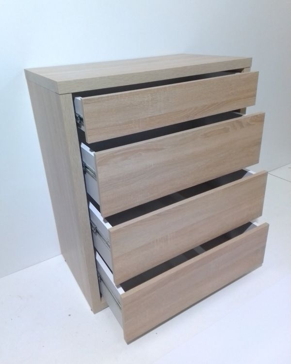 Комод  Анрат К 700 дуб сонома шириной 70 см