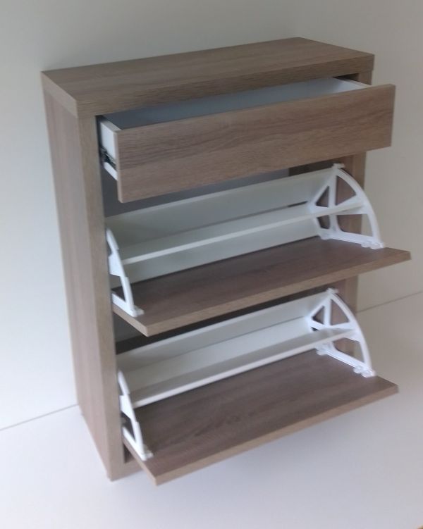 Тумба для обуви Элана-2.70ш (дуб трюфель)